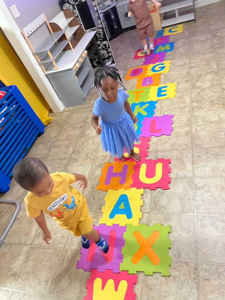 children playing withe ball