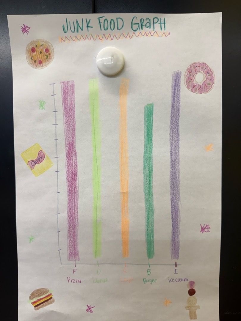 junk food graph classroom project